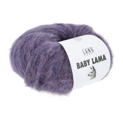 Baby Lama 90 - fialová příze LANG YARNS