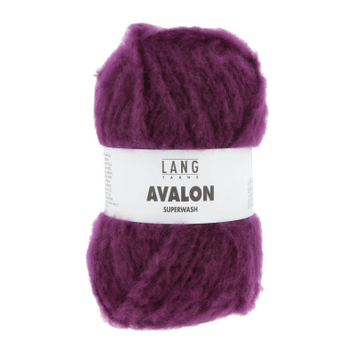Avalon 48 - fialová příze LANG YARNS