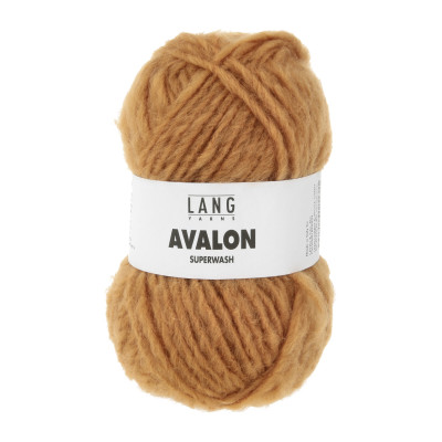 Avalon 75 - oranžová příze LANG YARNS