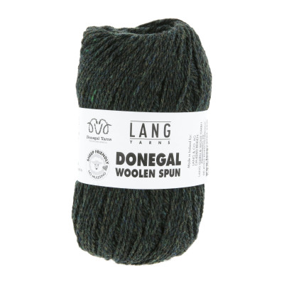 Donegal Woolen Spun 18 - zelená příze LANG YARNS