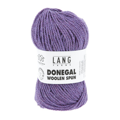 Donegal Woolen Spun 46 - fialová příze LANG YARNS