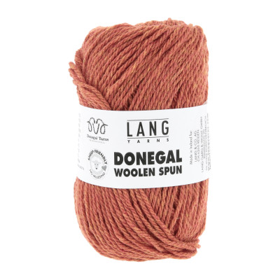 Donegal Woolen Spun 59 - oranžová příze LANG YARNS
