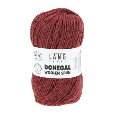 Donegal Woolen Spun 60 - červená příze LANG YARNS