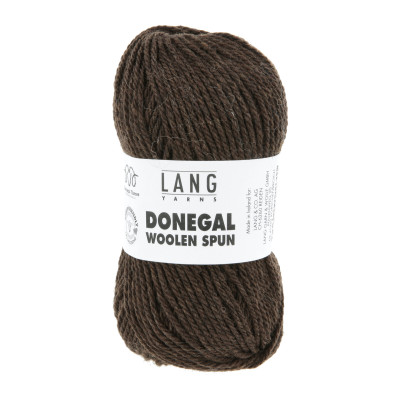 Donegal Woolen Spun 68 - hnědá příze LANG YARNS
