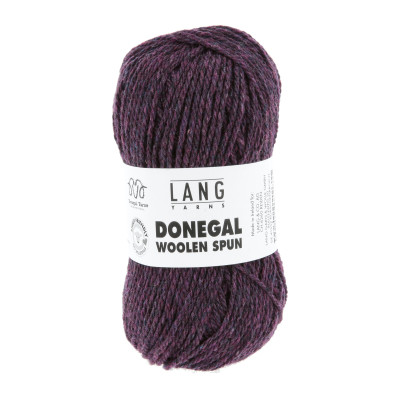 Donegal Woolen Spun 80 - fialová příze LANG YARNS