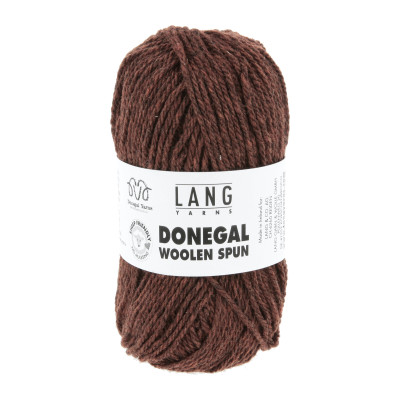 Donegal Woolen Spun 87 - oranžová příze LANG YARNS