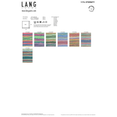 Eternity 4 - modrá příze LANG YARNS