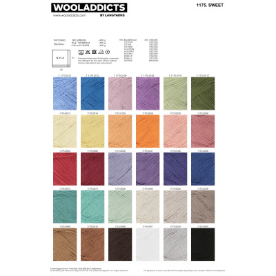 Sweet 14 - žlutá příze LANG YARNS