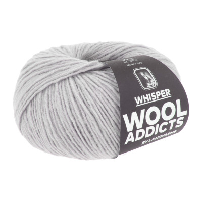 Whisper 24 - šedá příze LANG YARNS