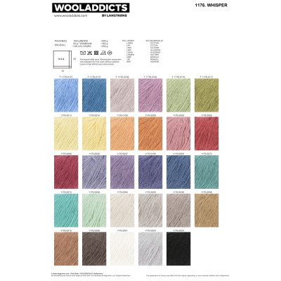 Whisper 26 - béžová příze LANG YARNS