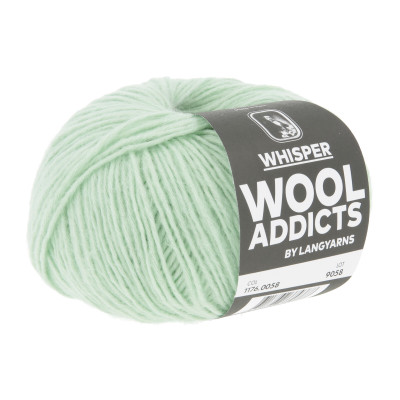 Whisper 58 - šedá příze LANG YARNS