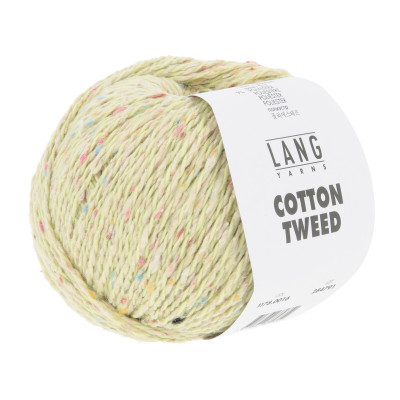 Cotton Tweed 16 - zelená příze LANG YARNS