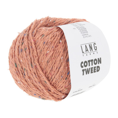 Cotton Tweed 29 - oranžová příze LANG YARNS
