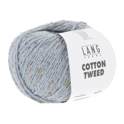 Cotton Tweed 33 - modrá příze LANG YARNS
