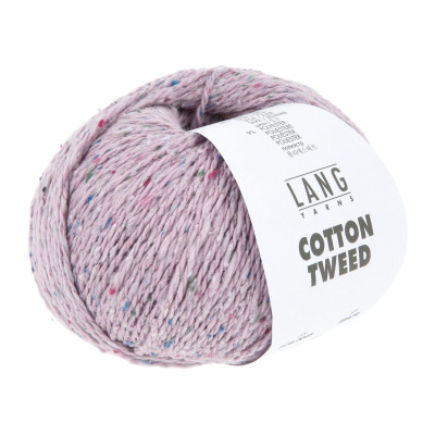Cotton Tweed 48 - růžová příze LANG YARNS