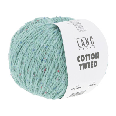 Cotton Tweed 79 - modrá příze LANG YARNS