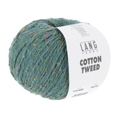 Cotton Tweed 88 - modrá příze LANG YARNS