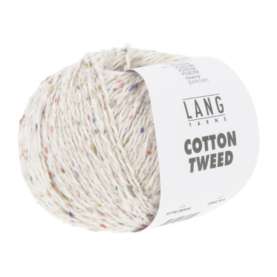 Cotton Tweed 94 - bílá příze LANG YARNS