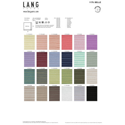 Belle 39 - béžová příze LANG YARNS