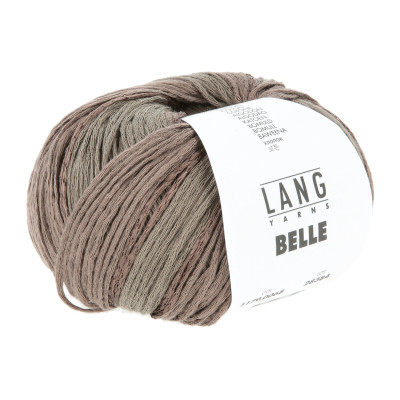 Belle 68 - hnědá příze LANG YARNS