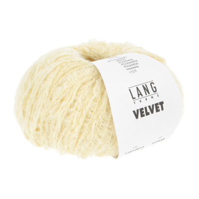 Velvet 13 - žlutá příze LANG YARNS
