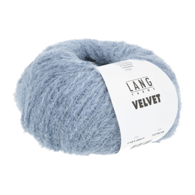 Velvet 21 - modrá příze LANG YARNS