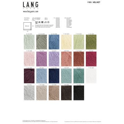 Velvet 24 - šedá příze LANG YARNS