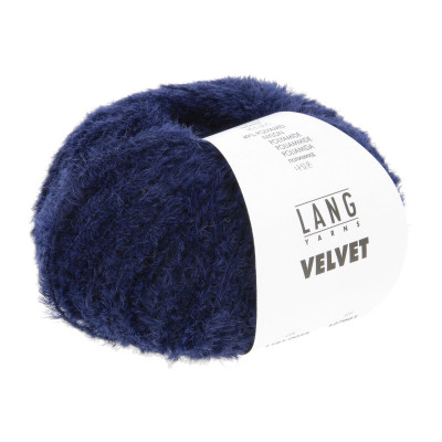 Velvet 25 - modrá příze LANG YARNS