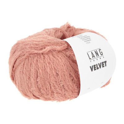 Velvet 30 - oranžová příze LANG YARNS
