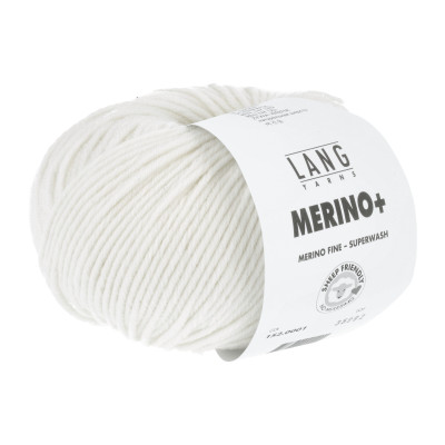 Merino+ 1 - bílá příze LANG YARNS
