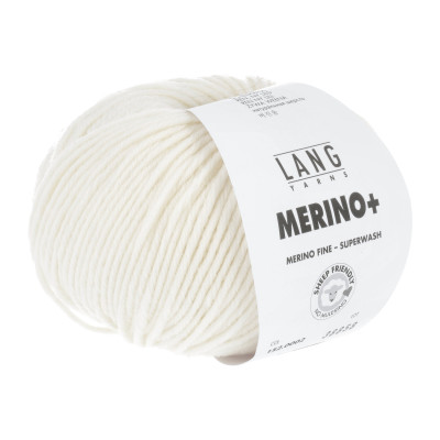 Merino+ 2 - bílá příze LANG YARNS