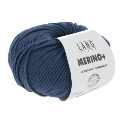 Merino+ 34 - modrá příze LANG YARNS