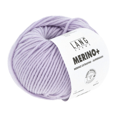Merino+ 45 - fialová příze LANG YARNS