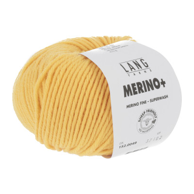 Merino+ 49 - žlutá příze LANG YARNS