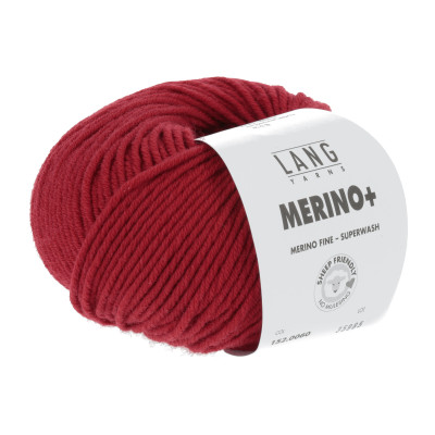 Merino+ 60 - červená příze LANG YARNS