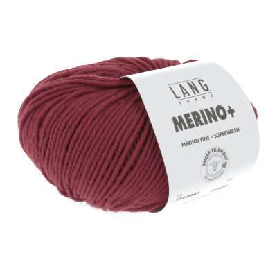Merino+ 87 - vínová příze LANG YARNS