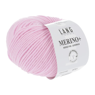 Merino+ 109 - růžová příze LANG YARNS