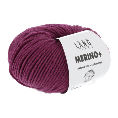 Merino+ 166 - růžová příze LANG YARNS