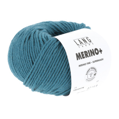 Merino+ 174 - modrá příze LANG YARNS
