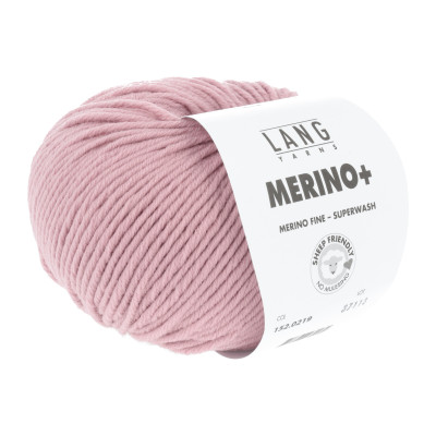 Merino+ 219 - růžová příze LANG YARNS