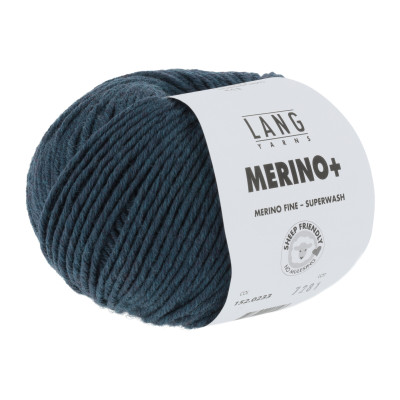 Merino+ 233 - šedá příze LANG YARNS