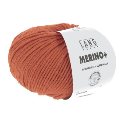 Merino+ 259 - oranžová příze LANG YARNS
