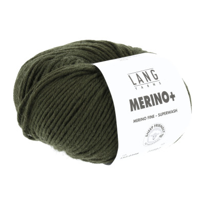 Merino+ 398 - zelená příze LANG YARNS
