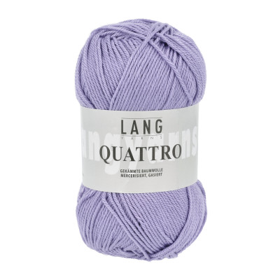 Quattro 7 - fialová příze LANG YARNS