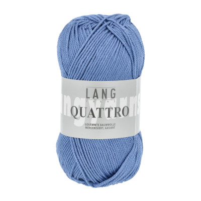 Quattro 10 - modrá příze LANG YARNS