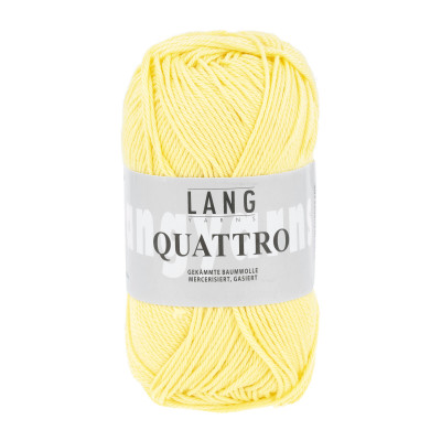 Quattro 13 - žlutá příze LANG YARNS