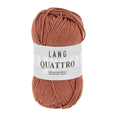 Quattro 15 - oranžová příze LANG YARNS