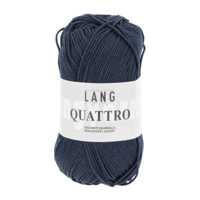 Quattro 25 - modrá příze LANG YARNS