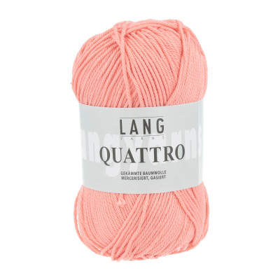 Quattro 29 - oranžová příze LANG YARNS