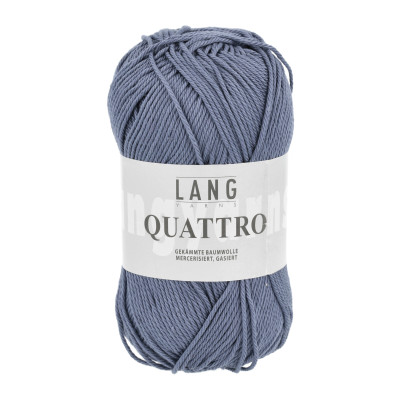Quattro 34 - modrá příze LANG YARNS